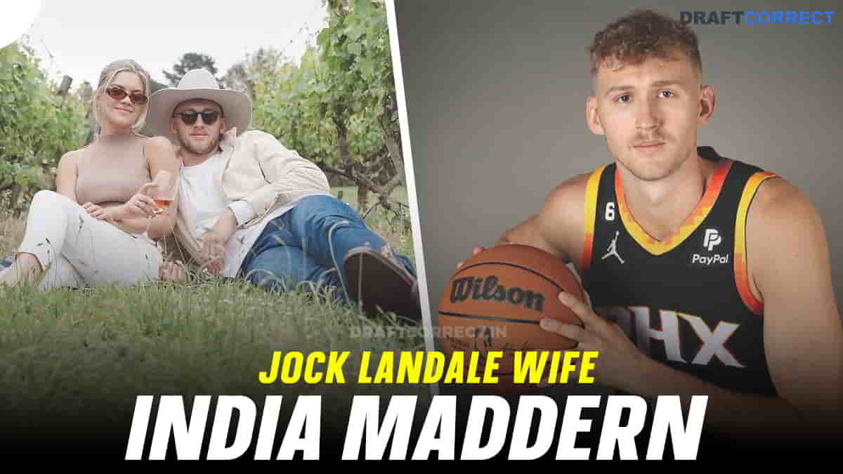 Jock Landale wife India Maddern