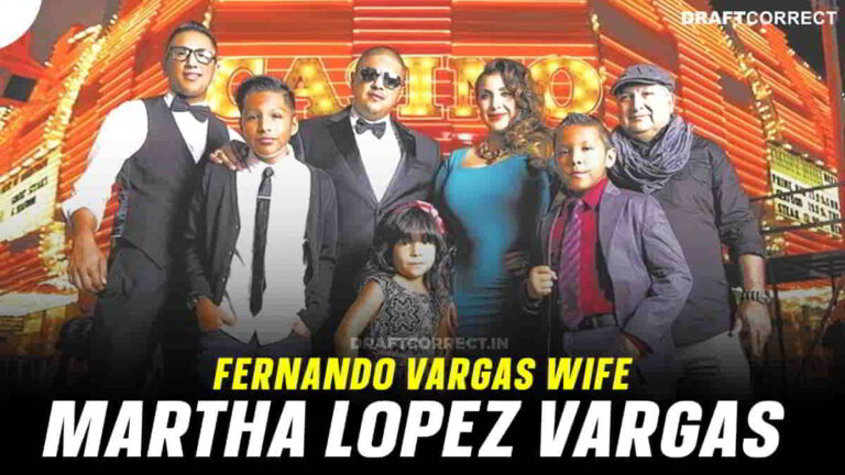 Fernando Vargas Wife Martha Lopez Vargas