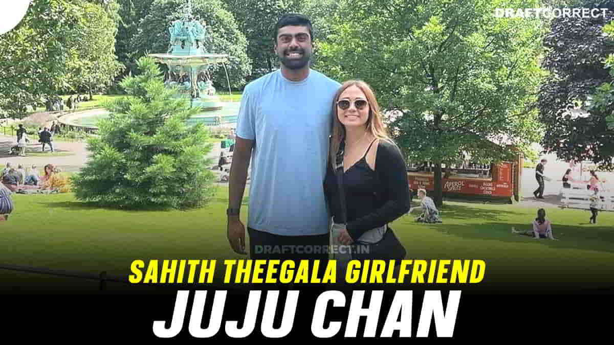 Sahith Theegala Girlfriend Juju Chan