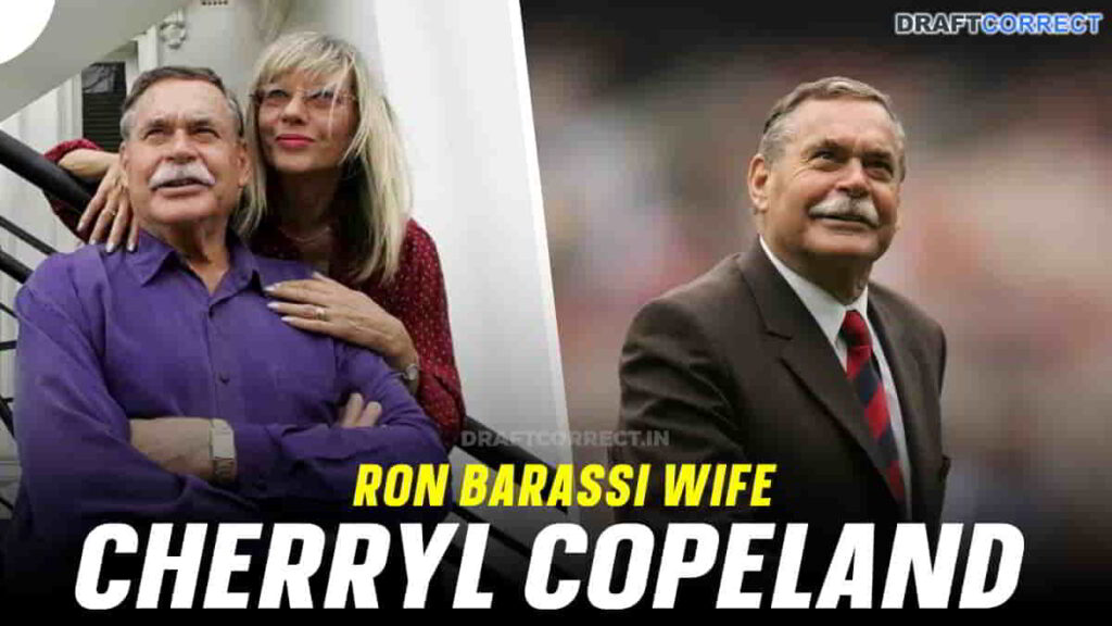 Ron Barassi wife Cherryl Copeland